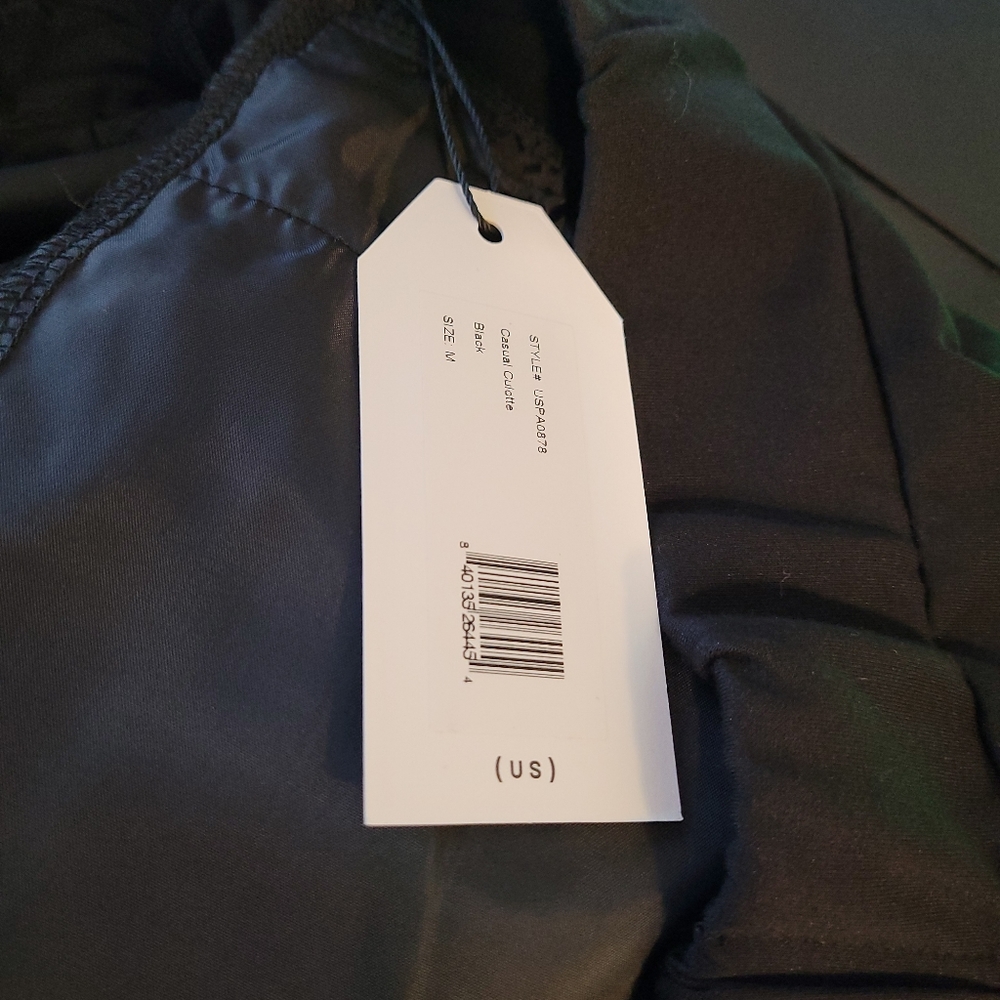 Universal Standard Tess Ponte Culottes, US Size M (18-20) in Black, NWT - Picture 3 of 3